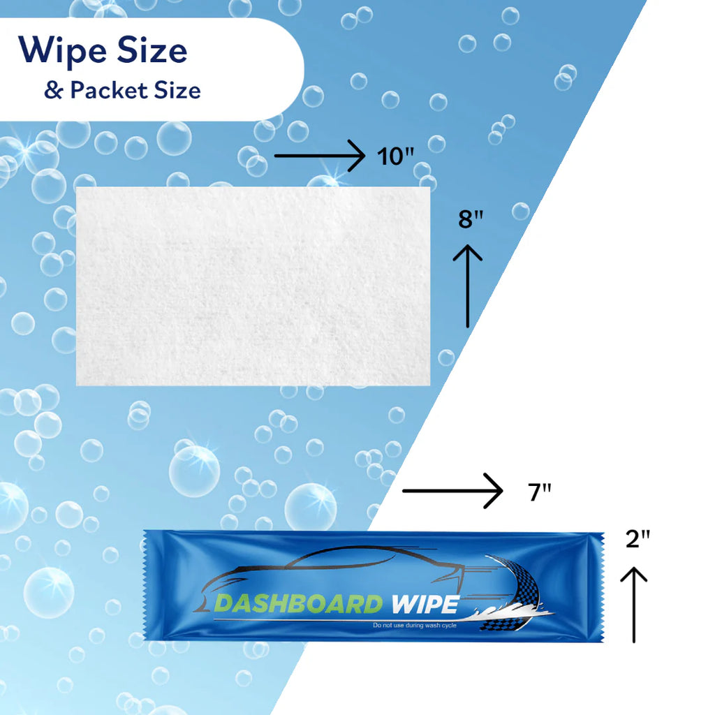 Interior Dashboard Cleaning Wipes – Single Pack